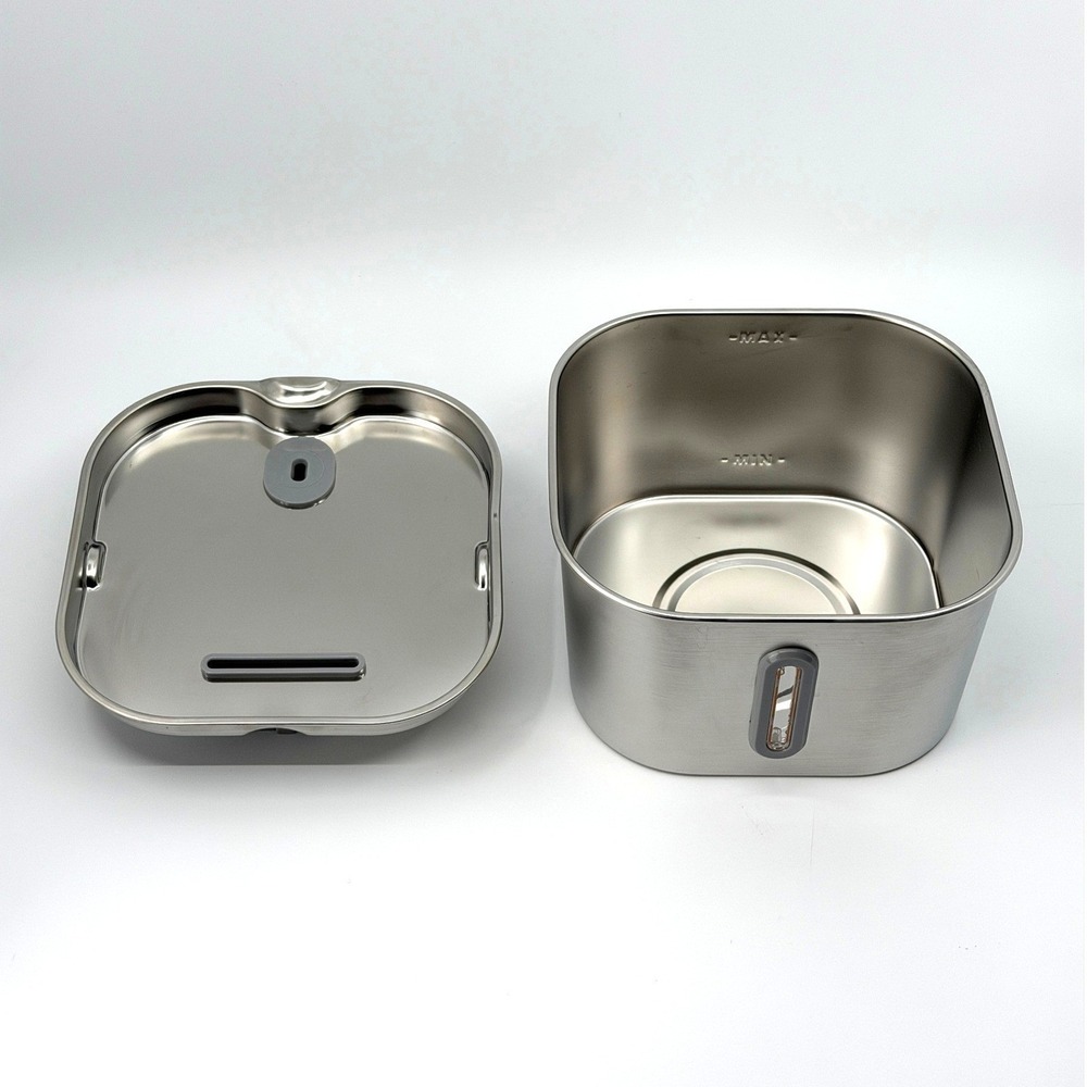 KittySpout 2.2L Cat Water Fountain Stainless Steel with 4 Filters EUC - Picture 3 of 10